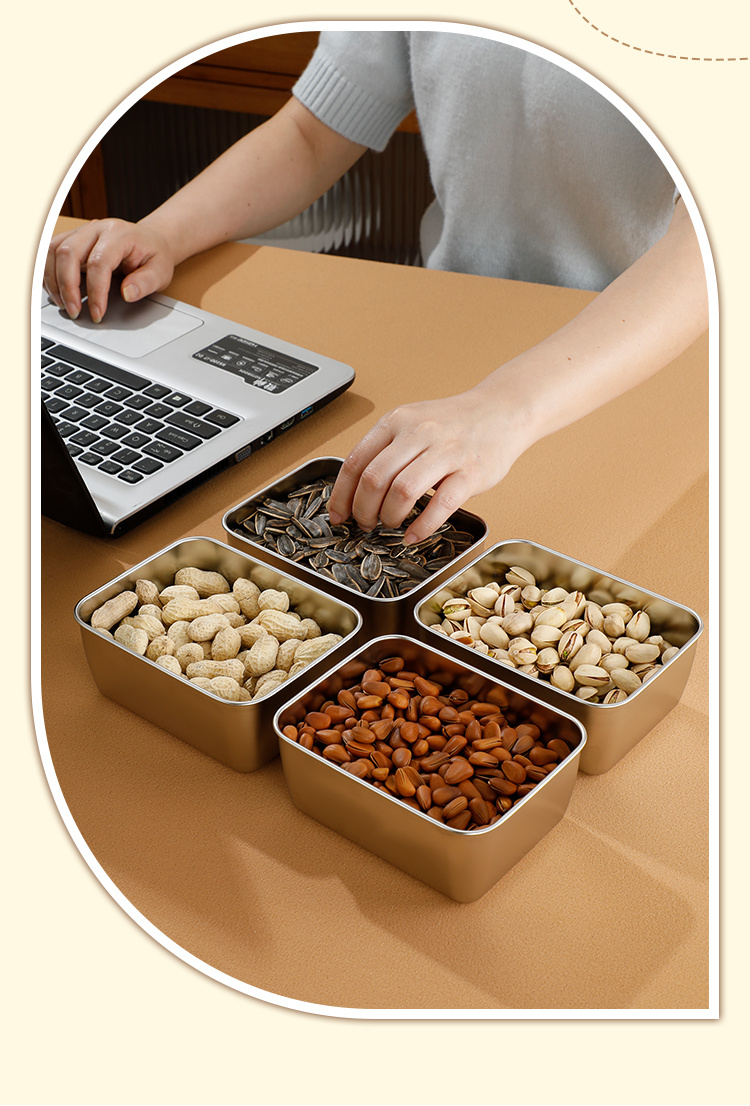 不鏽鋼小方盒升級啦,蓋子密封防漏設計, 一盒一菜不串味,冰箱|烤箱|蒸鍋都能用 不鏽鋼小方盒升級啦,蓋子密封防漏設計, 一盒一菜不串味,冰箱|烤箱|蒸鍋都能用