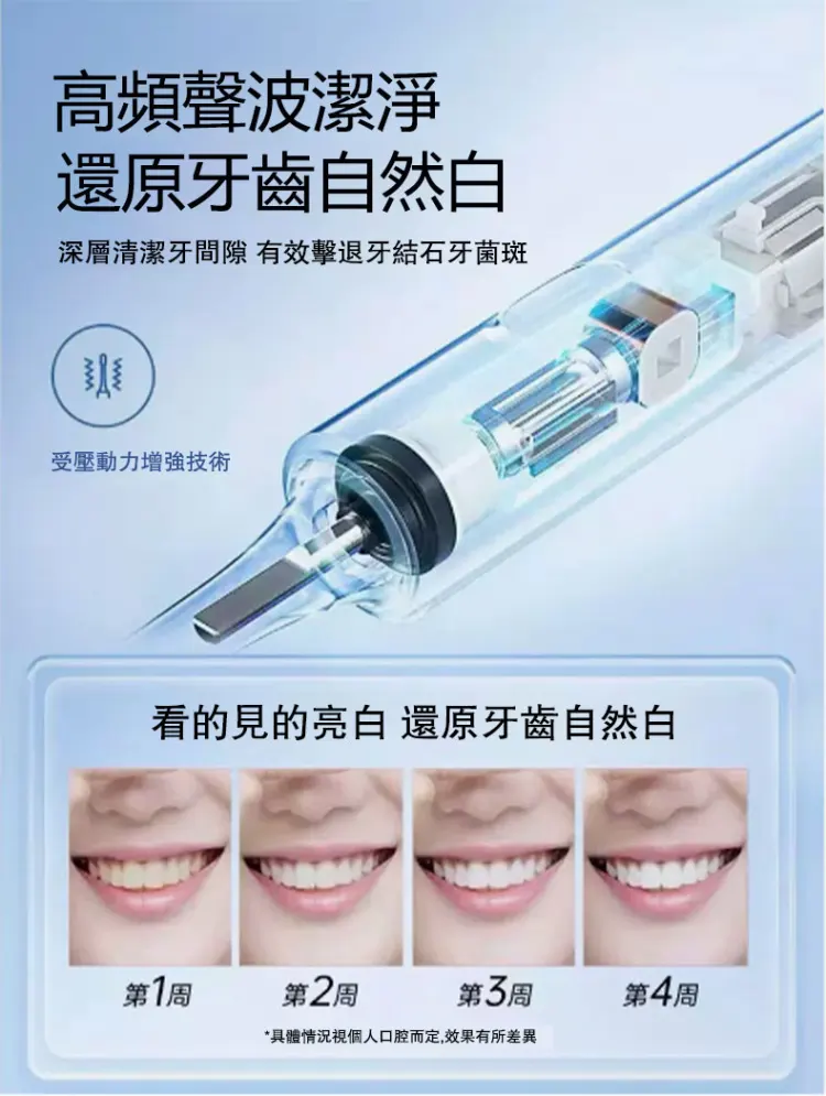 破萬口碑一致好評的電動牙刷， 採用最新科技，高頻振動 + 持久續航+ 護牙刷毛 震動高達42000次！ 清潔力加倍但溫和不傷牙牙
